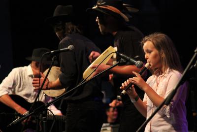 <p>Concert in Križanke, Ljubljana, 2012</p><p>with guest Ajdina Kreslin</p>