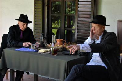 <p>Posnetki s snemanja videospota za skladbo Tisti bejli grm. Režiser Marko Naberšnik.<br>Foto: Denis Cizar, 2013</p>