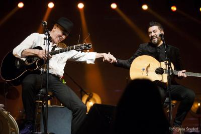 <p>Vlado and Damir Imamović, Cankarjev dom, Ljubljana, 17. 12. 2014</p><p>photo: Jana Šnuderl</p>