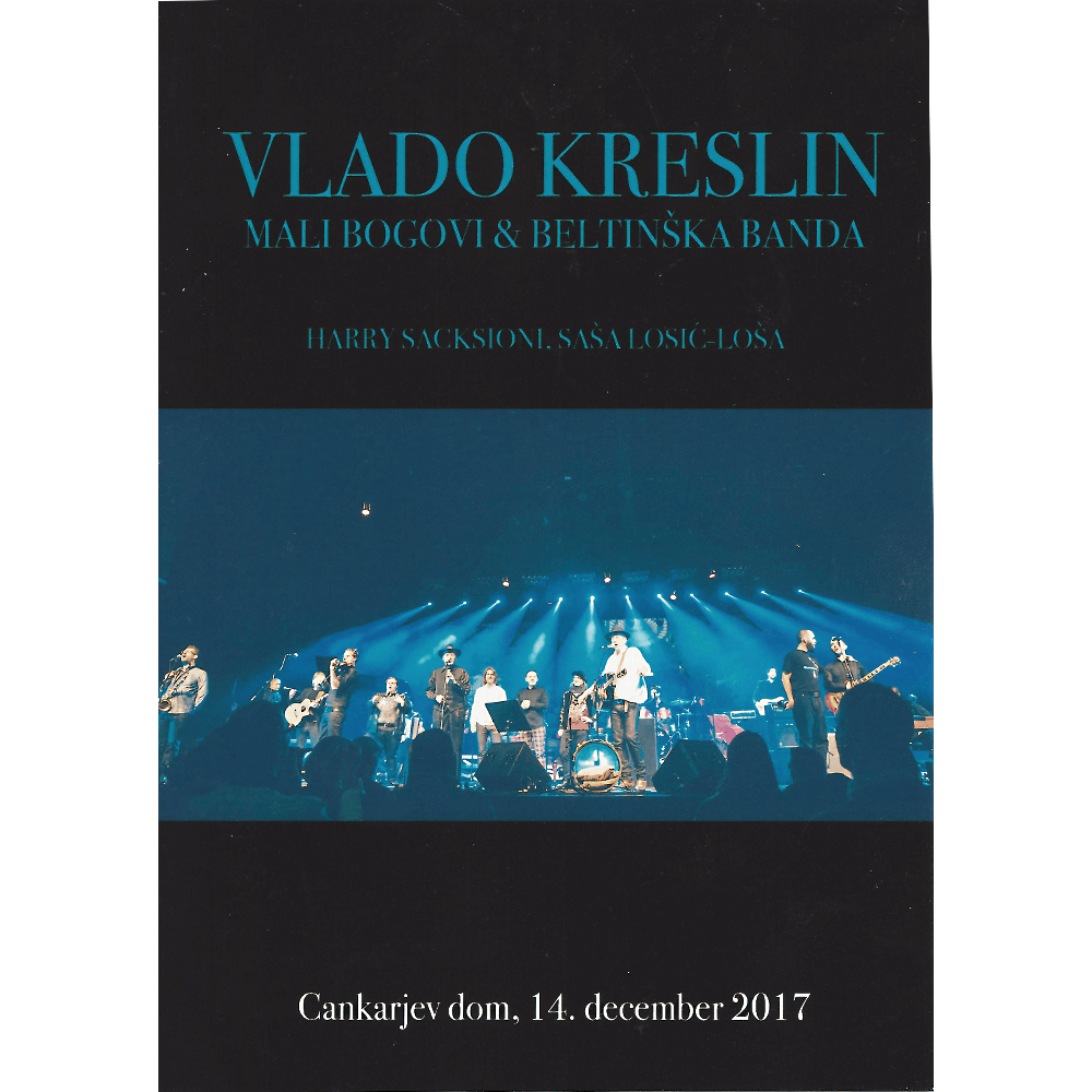 12.DVD Vlado Kreslin Mali bogovi in Beltinska banda CD 2017 01