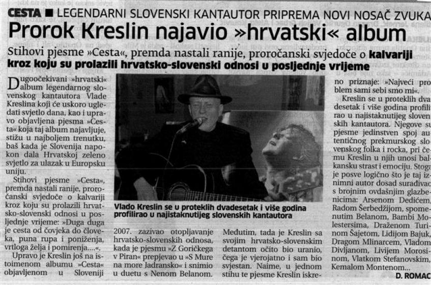 <p>Prorok Kreslin najavio 