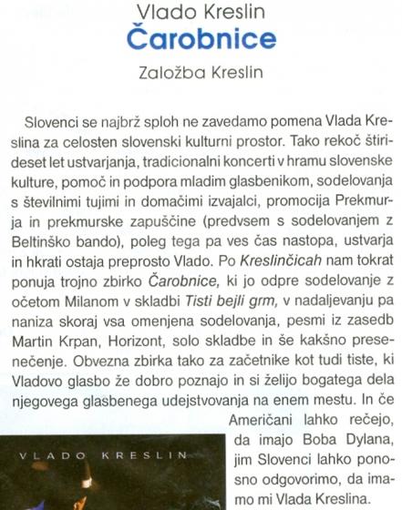 <p>Čarobnice, Naša žena, Matic Slapšak, julij 2013</p>